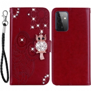 Flip Cover Samsung Galaxy A33 5G Ugle Mandala Og Charm