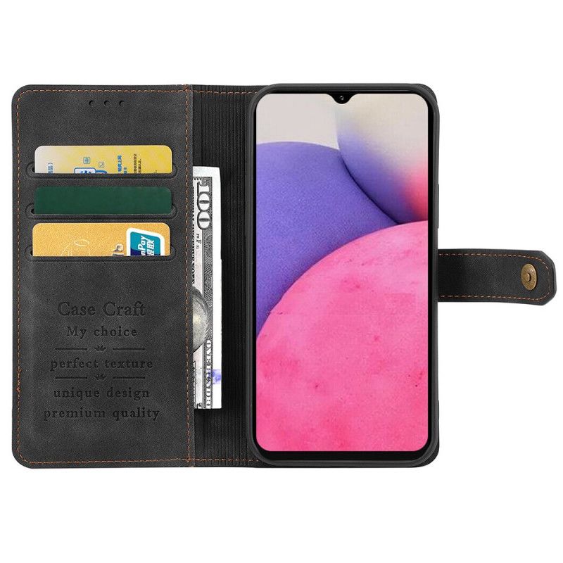 Læder Cover Samsung Galaxy A33 5G Med Case Craft-strop