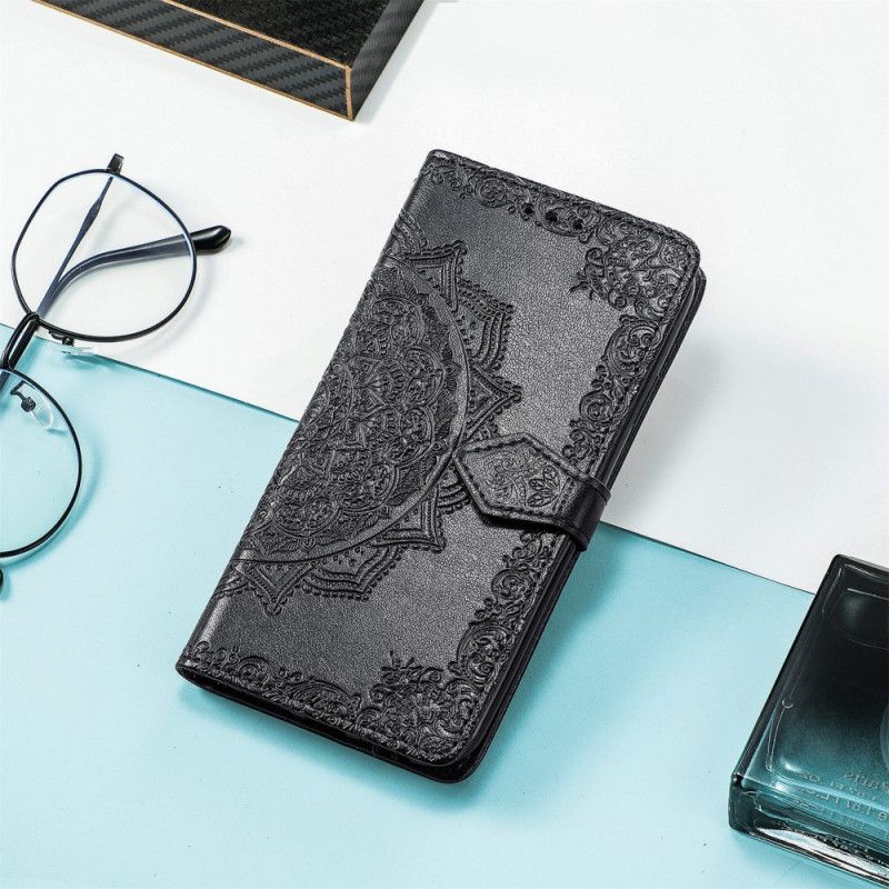 Læder Cover Samsung Galaxy A33 5G Middelaldermandala