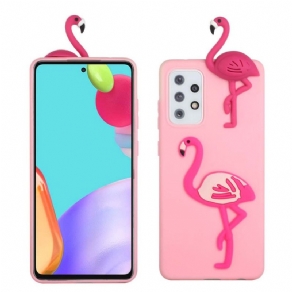 Mobilcover Samsung Galaxy A33 5G Flamingo 3d