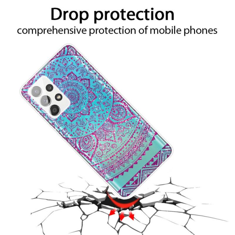 Mobilcover Samsung Galaxy A33 5G Pailletter Mandala