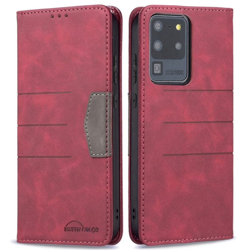 Cover Samsung Galaxy S20 Ultra Flip Cover Binfen Farve