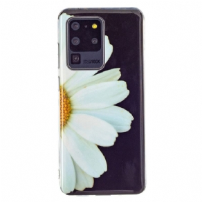 Cover Samsung Galaxy S20 Ultra Fluorescerende Blomsterserie