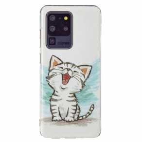 Cover Samsung Galaxy S20 Ultra Fluorescerende Kat