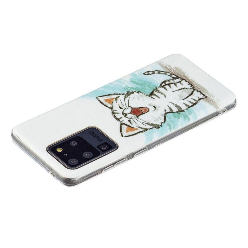 Cover Samsung Galaxy S20 Ultra Fluorescerende Kat