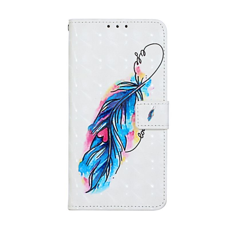 Flip Cover Samsung Galaxy S20 Ultra Med Snor Justerbar Fjerrem