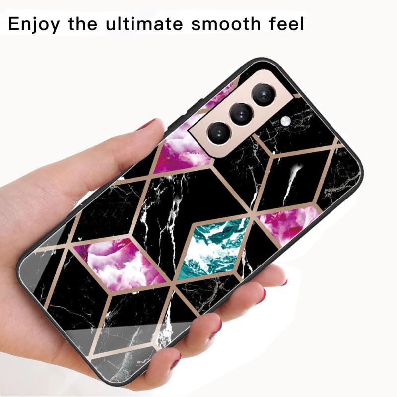 Cover Samsung Galaxy S22 5G Afvist Geometrisk Marmor