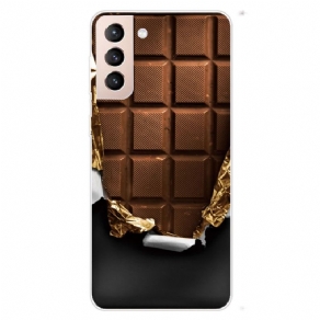 Cover Samsung Galaxy S22 5G Fleksibel Chokolade