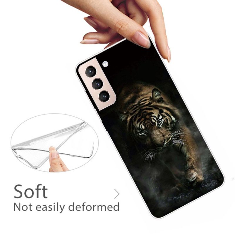 Cover Samsung Galaxy S22 5G Fleksibel Tiger