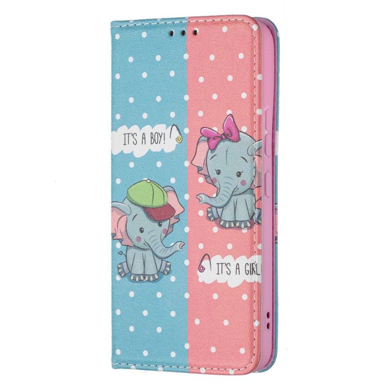 Cover Samsung Galaxy S22 5G Flip Cover Elefanter