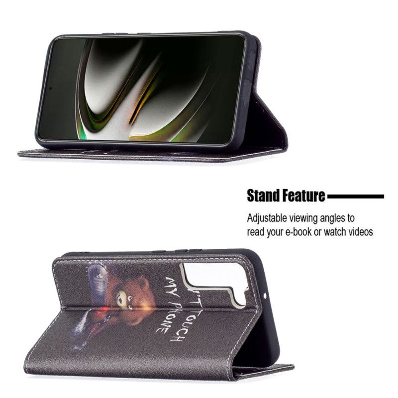 Cover Samsung Galaxy S22 5G Flip Cover Farlig Bjørn