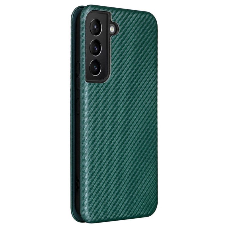 Cover Samsung Galaxy S22 5G Flip Cover Kulfiber