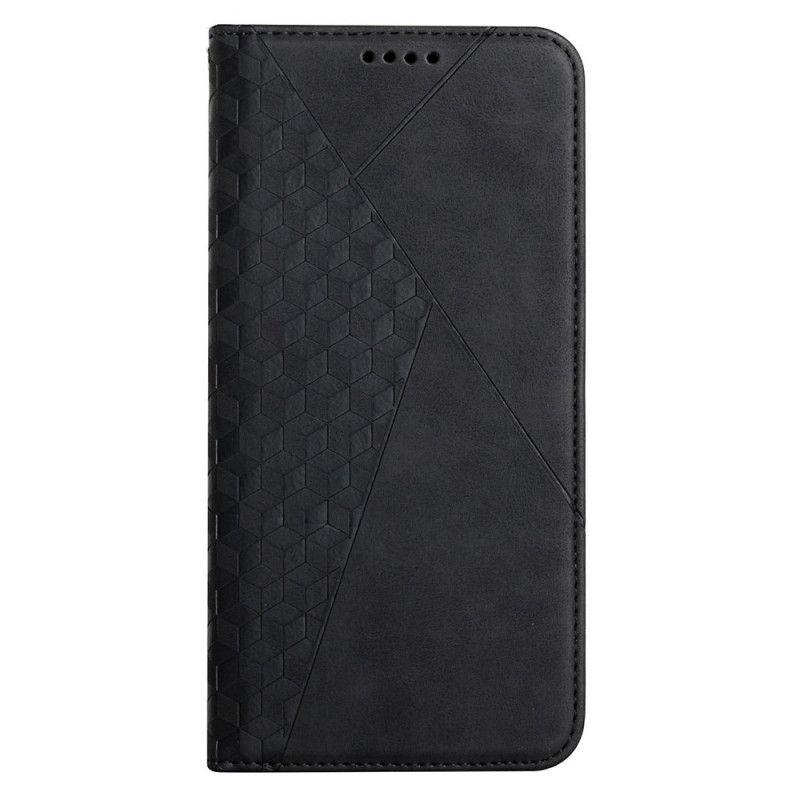 Cover Samsung Galaxy S22 5G Flip Cover Læderstil Med Diamanttekstur