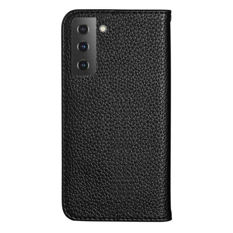 Cover Samsung Galaxy S22 5G Flip Cover Ultra Chic Litchi Imiteret Læder