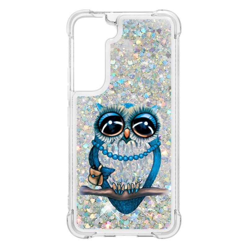 Cover Samsung Galaxy S22 5G Frøken Glitterugle