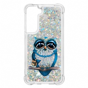 Cover Samsung Galaxy S22 5G Frøken Glitterugle