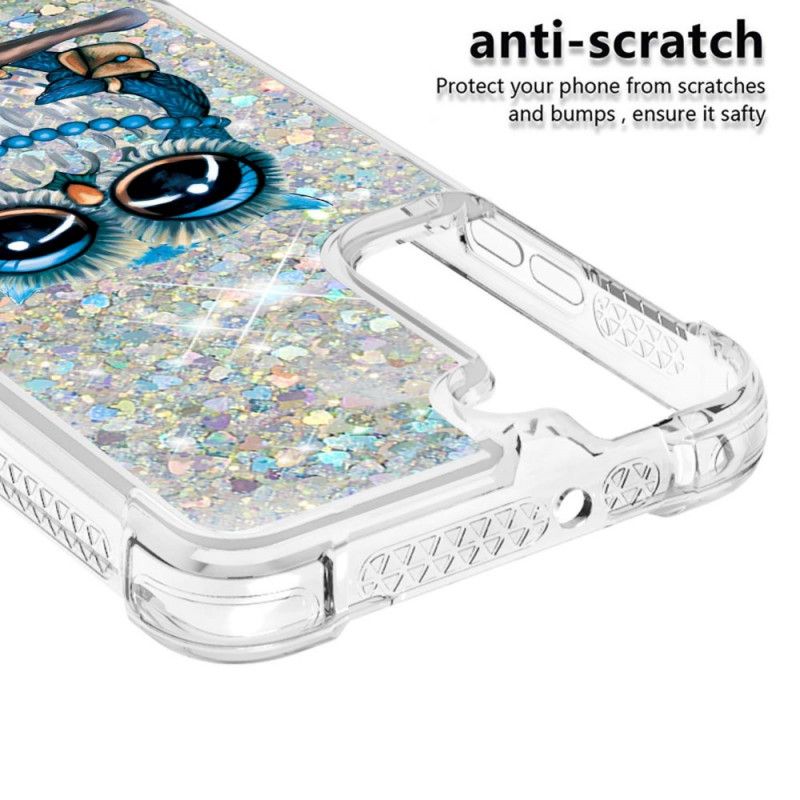 Cover Samsung Galaxy S22 5G Frøken Glitterugle