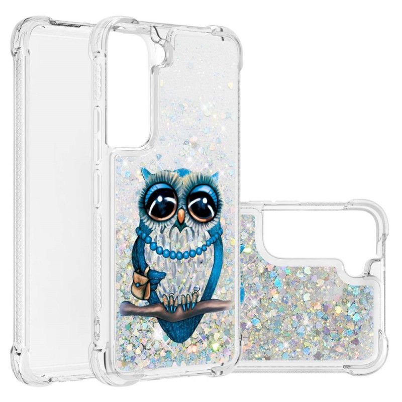 Cover Samsung Galaxy S22 5G Frøken Glitterugle