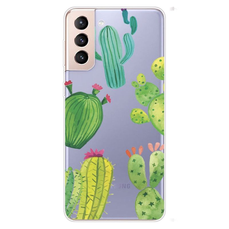 Cover Samsung Galaxy S22 5G Kaktus Akvarel