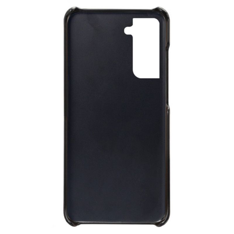 Cover Samsung Galaxy S22 5G Ksq Lædereffekt