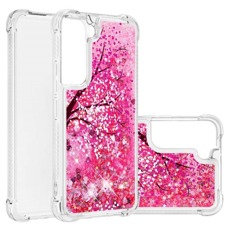 Cover Samsung Galaxy S22 5G Paillettertræ