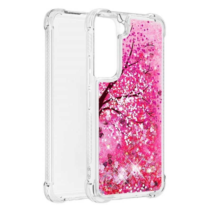 Cover Samsung Galaxy S22 5G Paillettertræ