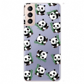 Cover Samsung Galaxy S22 5G Små Pandaer