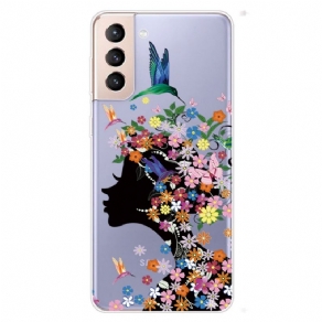 Cover Samsung Galaxy S22 5G Smukt Blomsterhoved