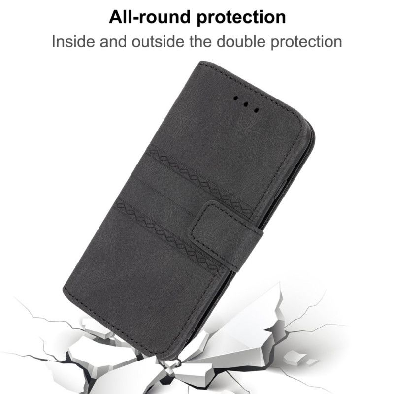 Flip Cover Samsung Galaxy S22 5G Blokkersømme