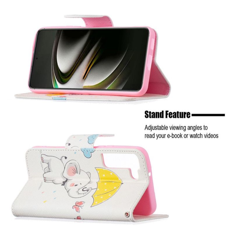 Flip Cover Samsung Galaxy S22 5G Elefantunge