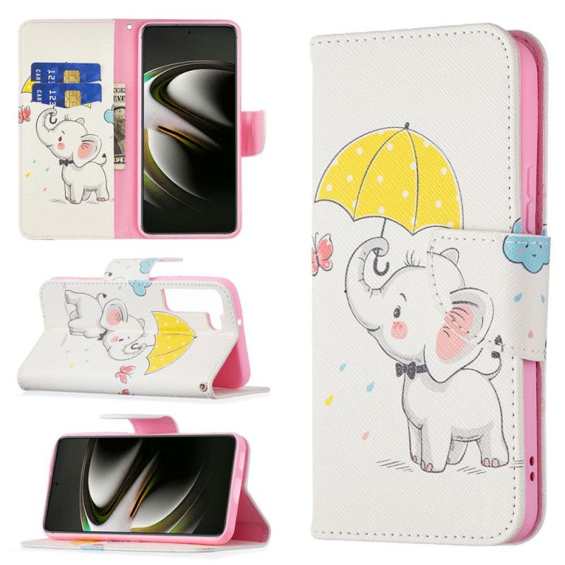 Flip Cover Samsung Galaxy S22 5G Elefantunge