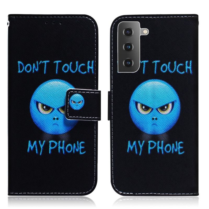 Flip Cover Samsung Galaxy S22 5G Emoji-telefon