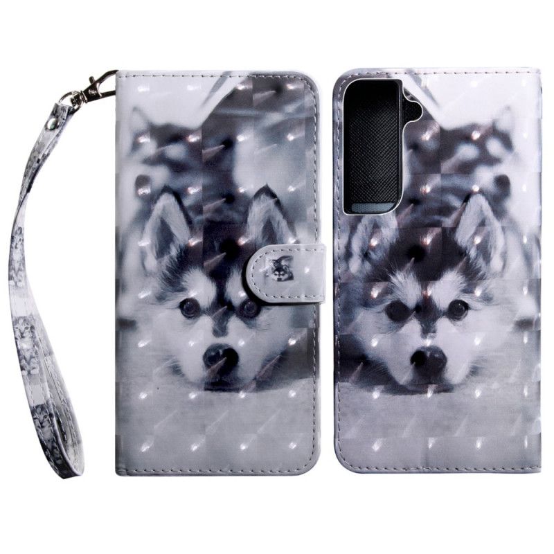 Flip Cover Samsung Galaxy S22 5G Gustave The Dog