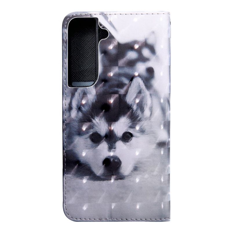 Flip Cover Samsung Galaxy S22 5G Gustave The Dog