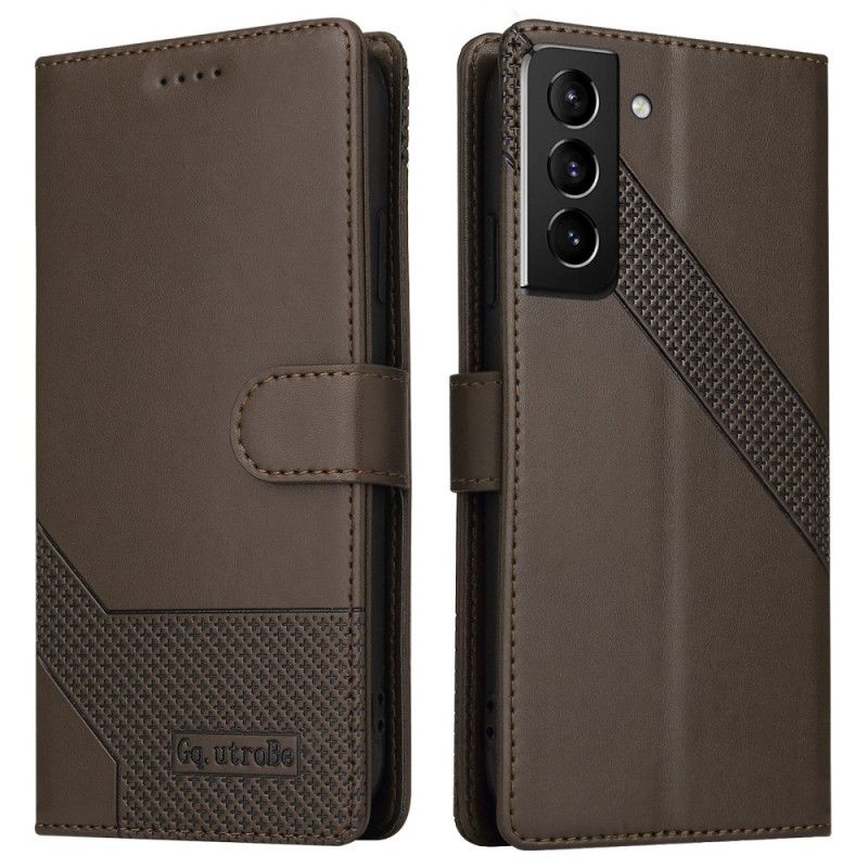 Flip Cover Samsung Galaxy S22 5G Lædereffekt Gq.utrobe