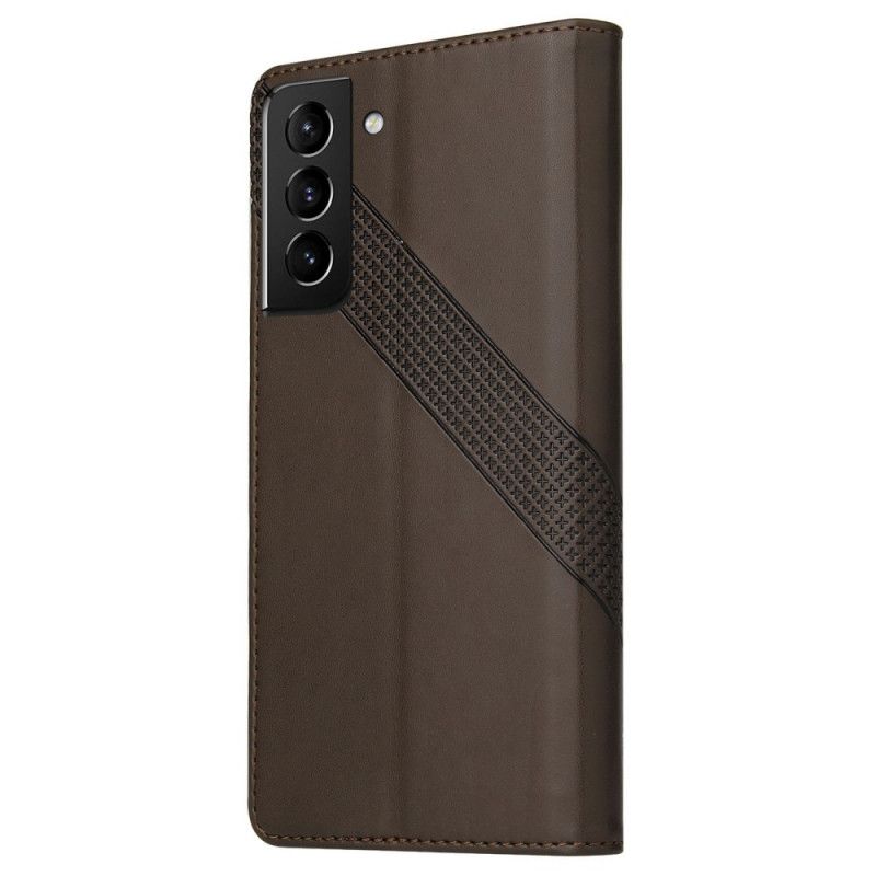 Flip Cover Samsung Galaxy S22 5G Lædereffekt Gq.utrobe