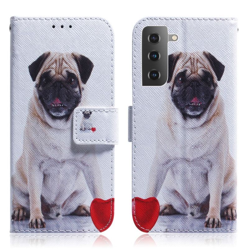 Flip Cover Samsung Galaxy S22 5G Mopshund