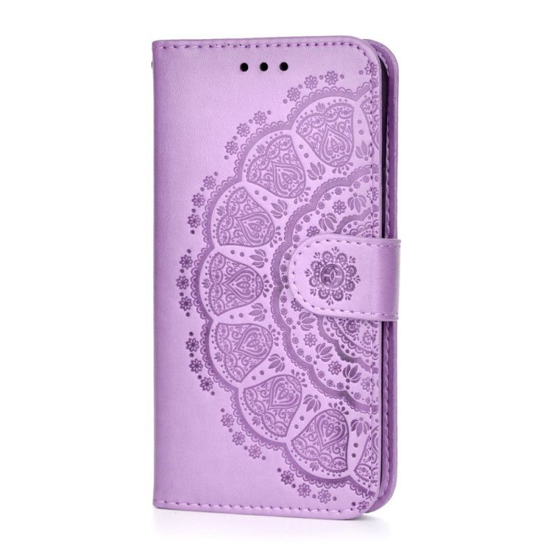 Læder Cover Samsung Galaxy S22 5G Totem Mandala