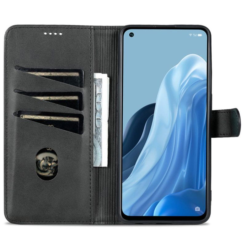 Flip Cover Oppo Reno 8 Lite Azns Læderstil