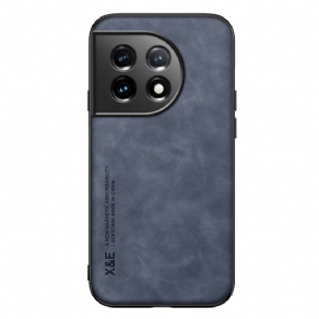 Cover OnePlus 11 5G X&e Lædereffekt Læder