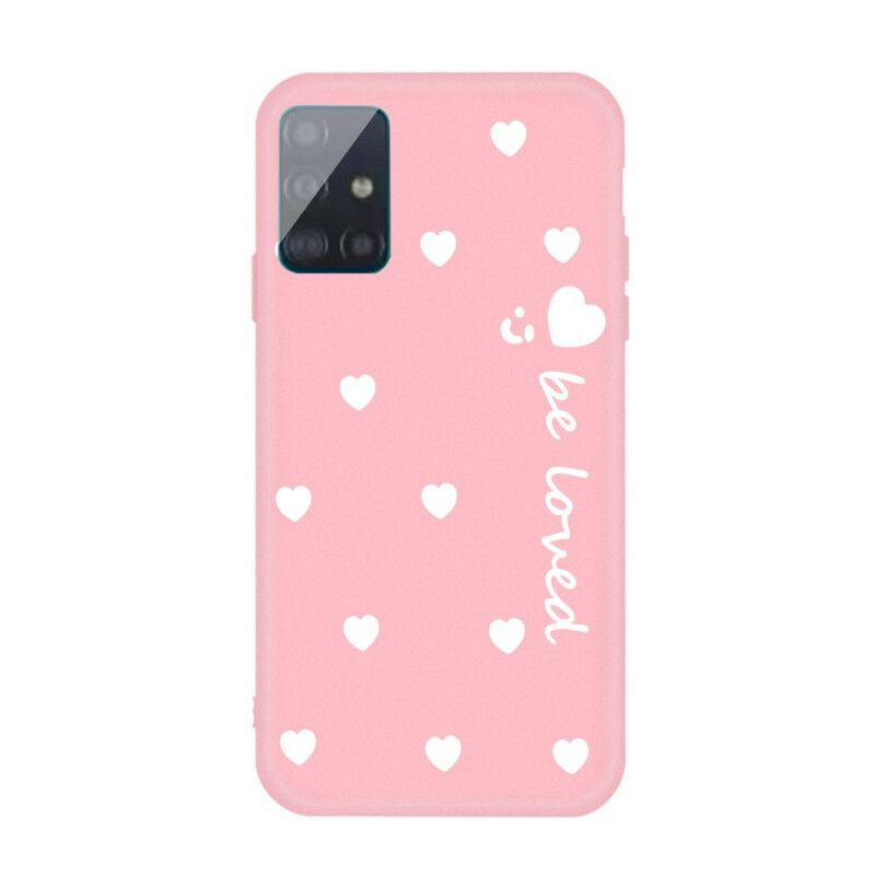 Cover Samsung Galaxy A71 Be Loved Heart Silikone