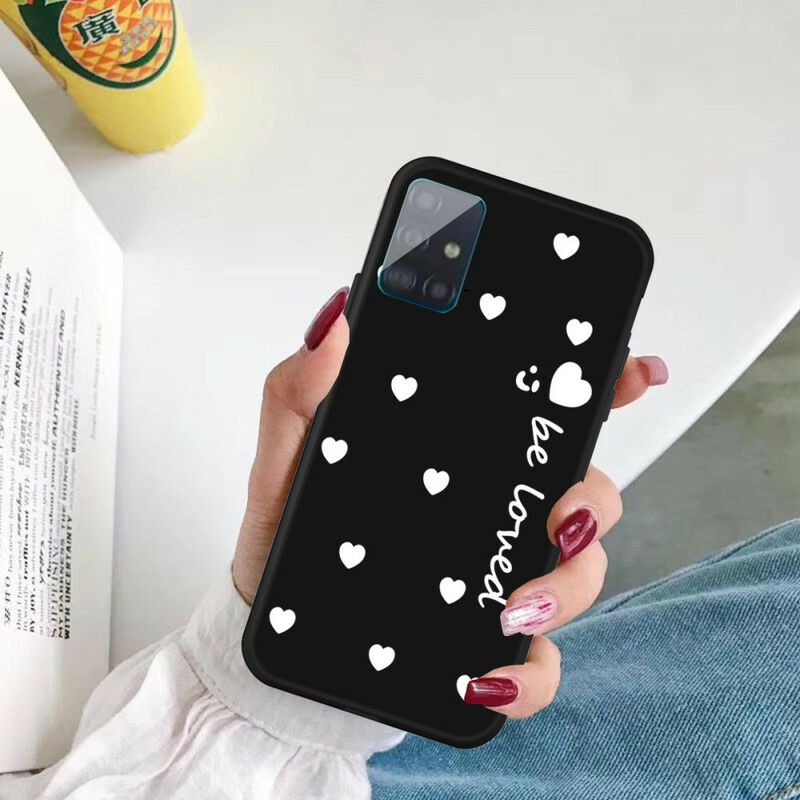 Cover Samsung Galaxy A71 Be Loved Heart Silikone