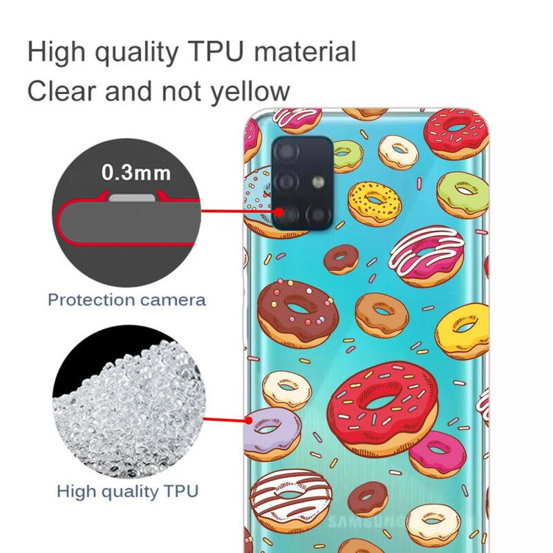 Cover Samsung Galaxy A71 Elsker Donuts