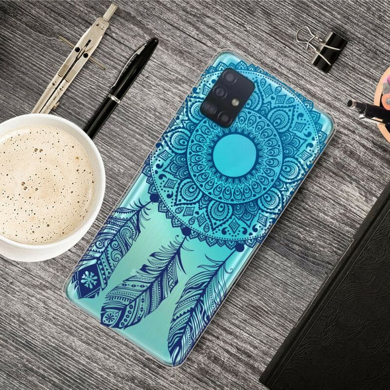 Cover Samsung Galaxy A71 Enkelt Blomstermandala