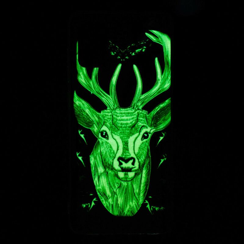 Cover Samsung Galaxy A71 Fluorescerende Majestic Stag