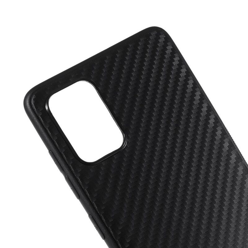 Cover Samsung Galaxy A71 Kulfibertekstur