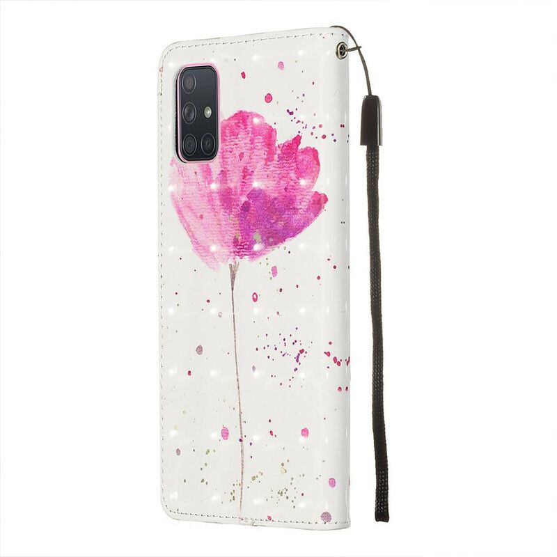 Flip Cover Samsung Galaxy A71 Akvarelgrime