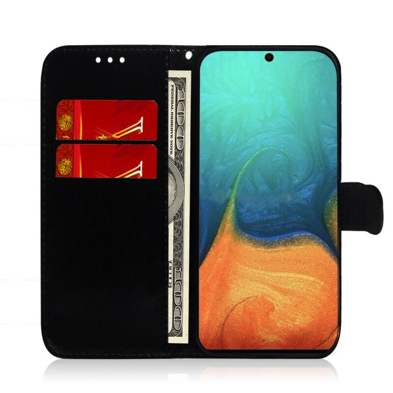 Flip Cover Samsung Galaxy A71 Faux Læder Spejlcover