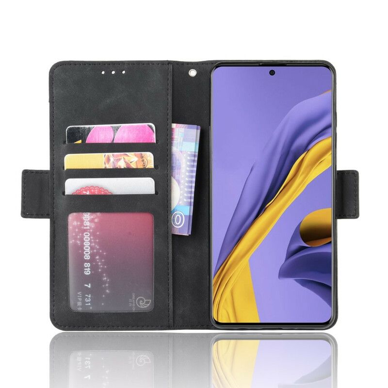 Flip Cover Samsung Galaxy A71 Førsteklasses Multikort