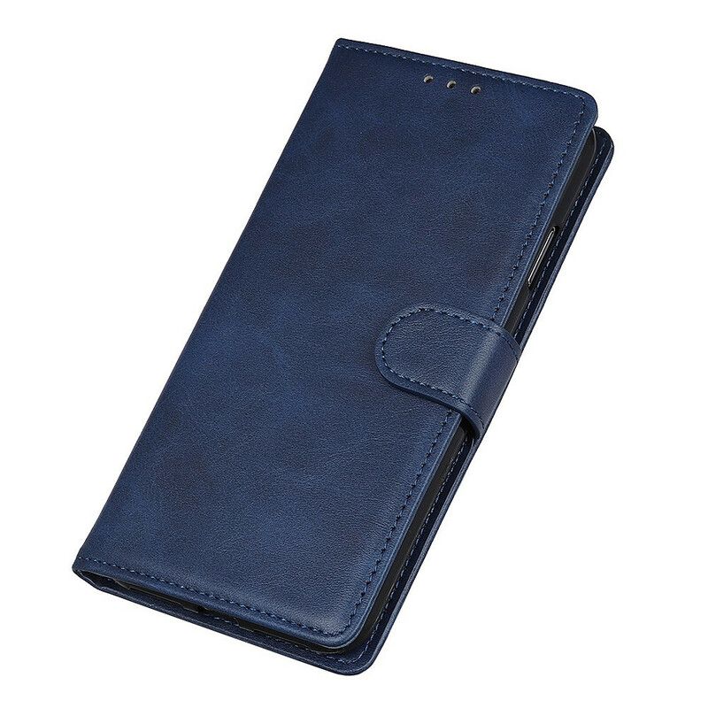 Flip Cover Samsung Galaxy A71 Retro Mat Lædereffekt